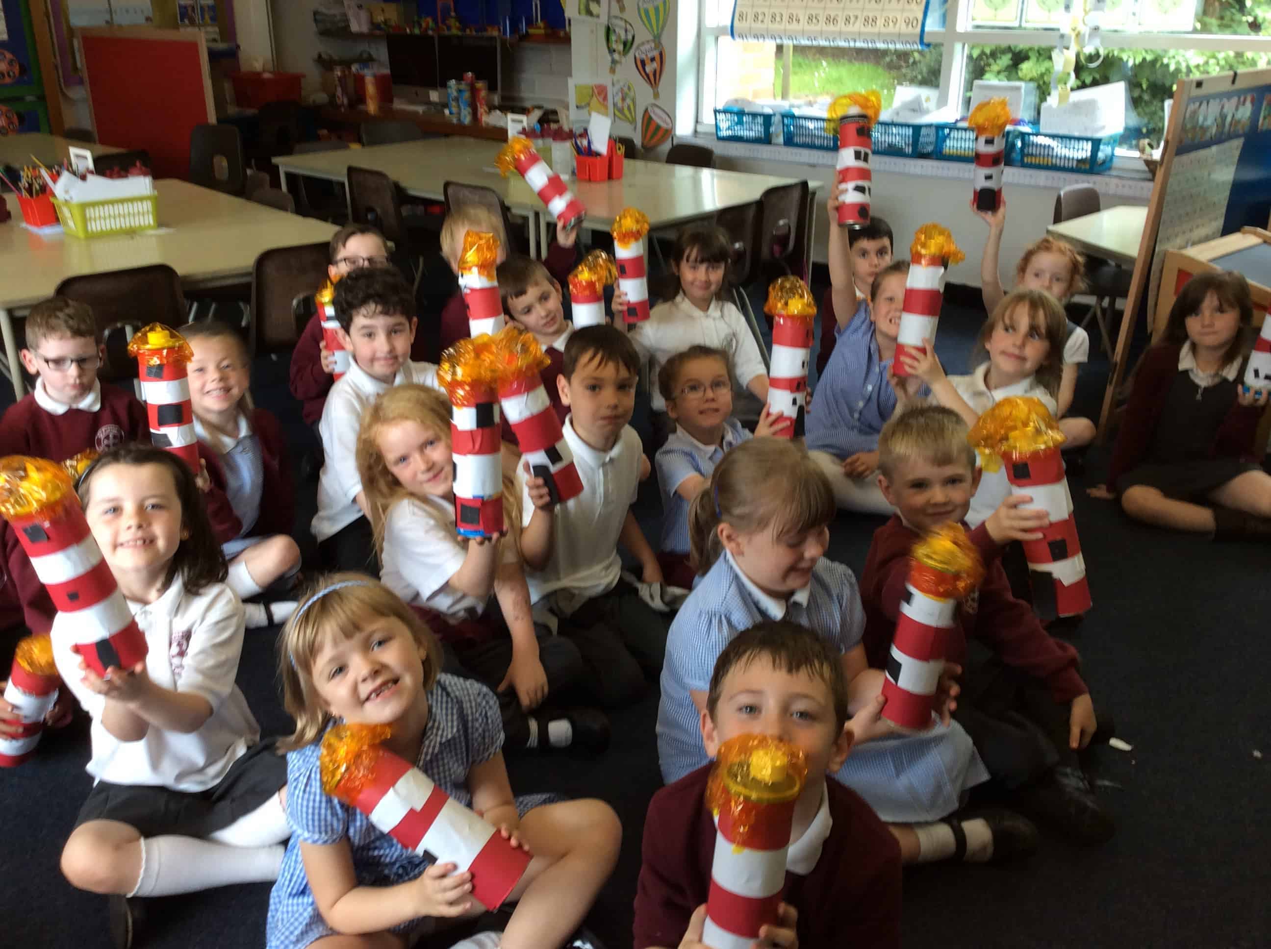 Year 1: Making Lighthouses – St. Cuthbert's Primary School