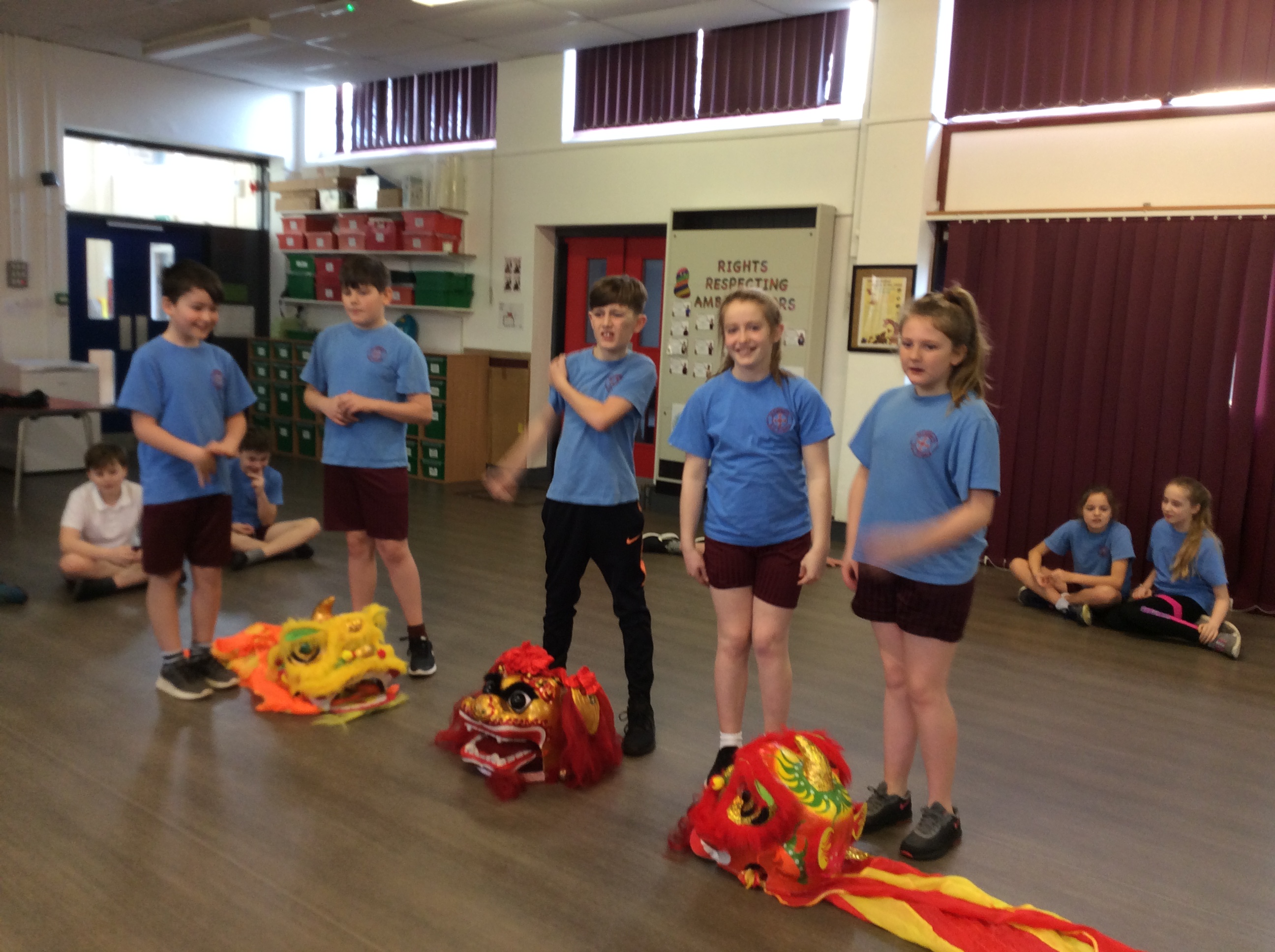 Chinese New Year: Lion Dancing – St. Cuthbert's Primary School
