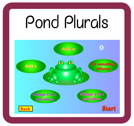 Pond Plurals