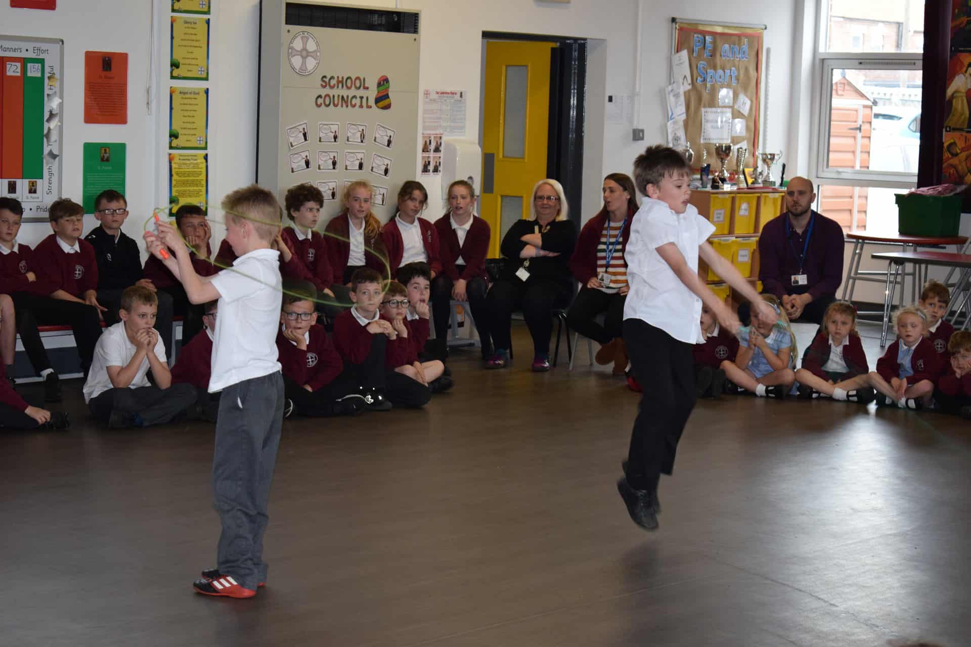 Skipping School 2019 St. Cuthbert's Primary School