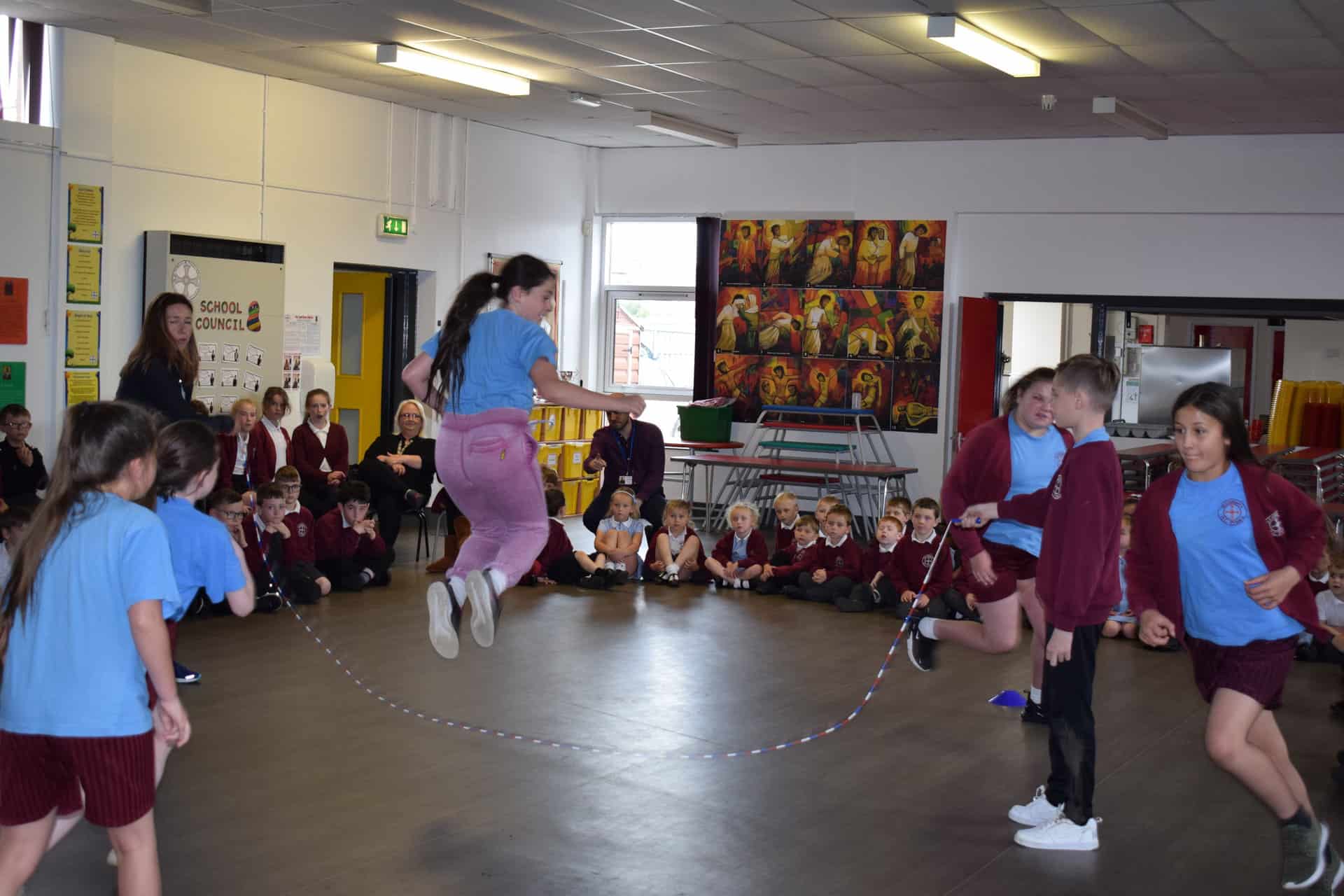 Skipping School 2019 St. Cuthbert's Primary School
