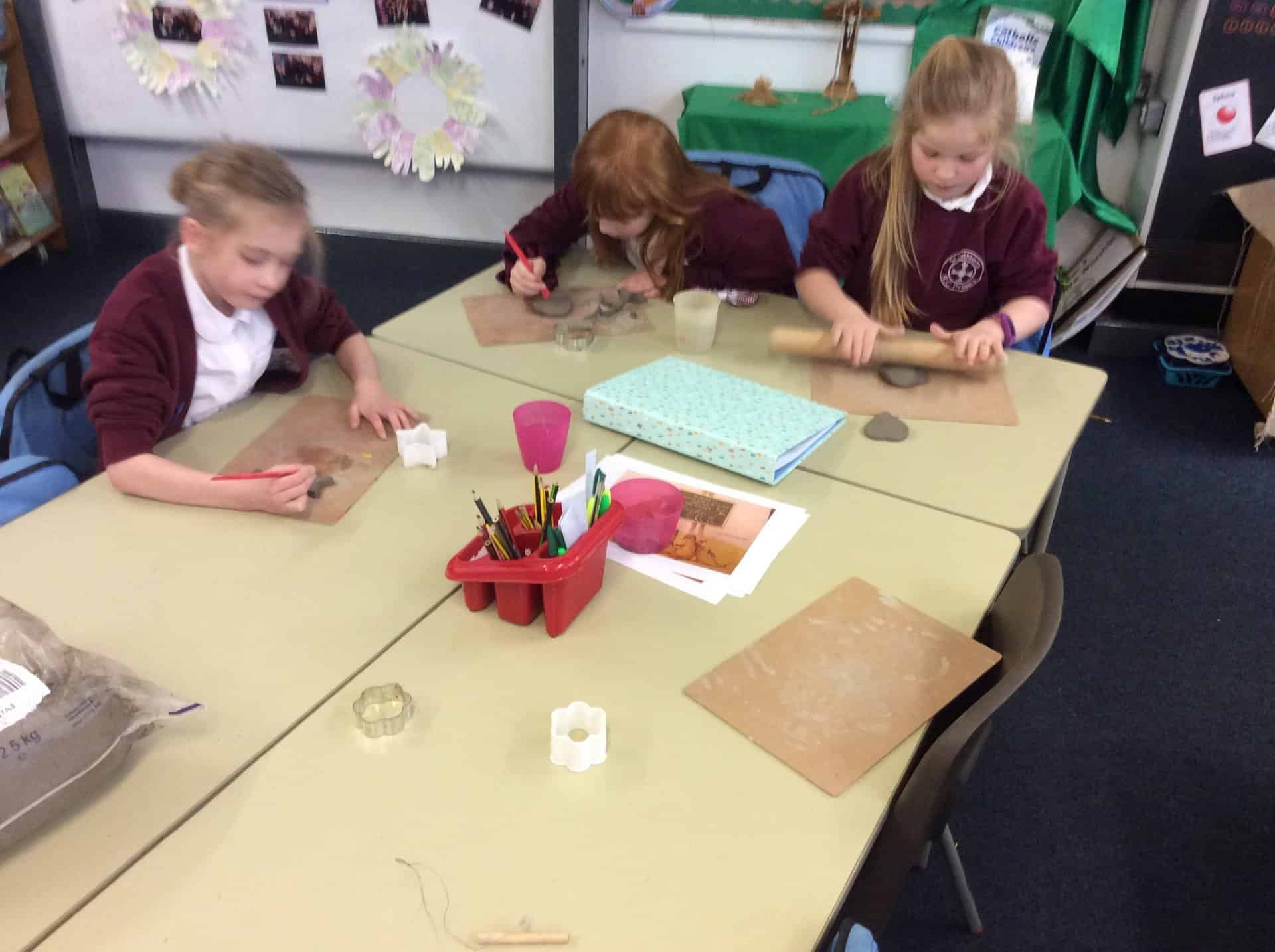 Monday Art Club St. Cuthbert's Primary School
