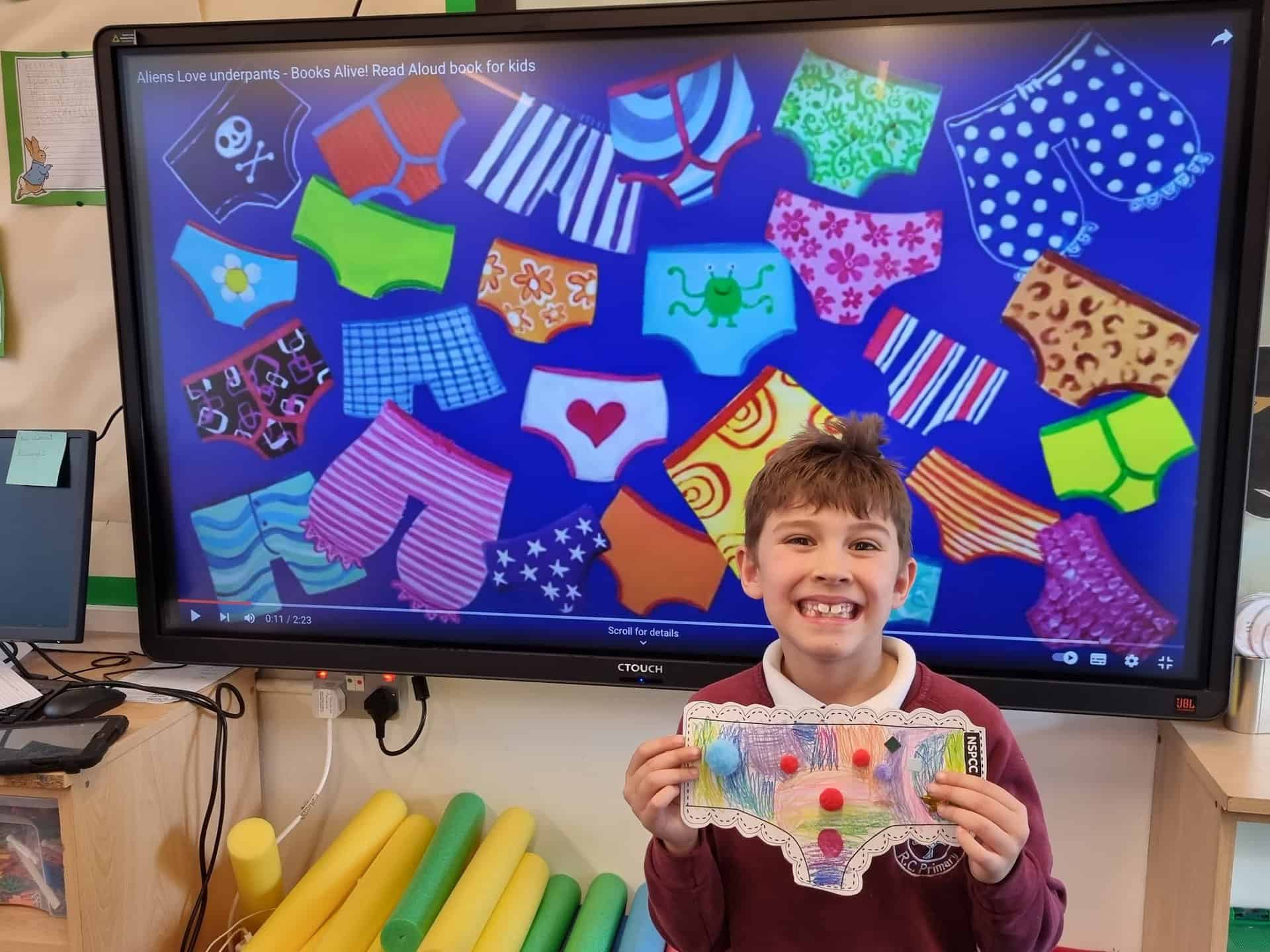 Year 2 NSPCC Pants St. Cuthbert's Primary School